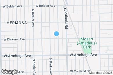 Map image of the property - 4038 W Dickens Ave