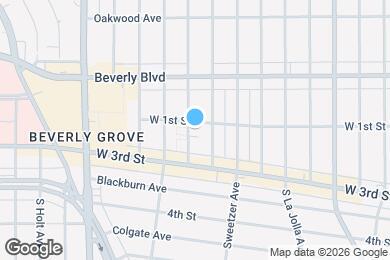 Map image of the property - 106 S Kings Rd