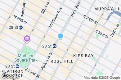 Map image of the property - 425 Park Ave S