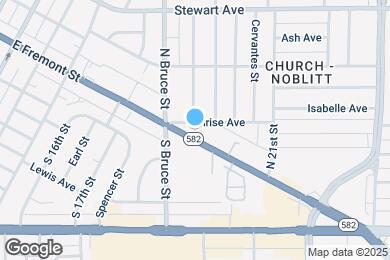 Map image of the property - Fremont Manor