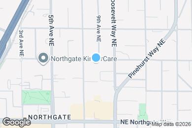 Map image of the property - 825 NE 115th St