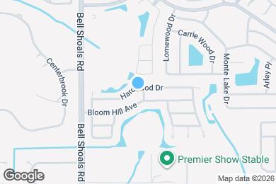 Map image of the property - 1033 Hardwood Dr