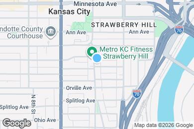Map image of the property - 503 N 6th St