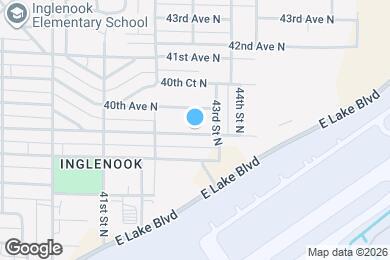 Map image of the property - 4236 39th Ave N