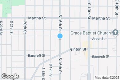 Map image of the property - 2429 S 16th St