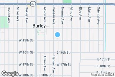 Map image of the property - 314 E 15th St