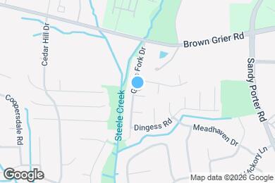 Map image of the property - 13911 Gauley Cir