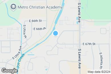 Map image of the property - Village Creek at 67th