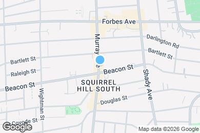 Map image of the property - 1927 Murray Ave