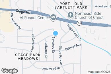 Map image of the property - 2856 Baywood Dr