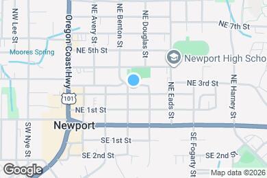 Map image of the property - 311 NE 2nd St