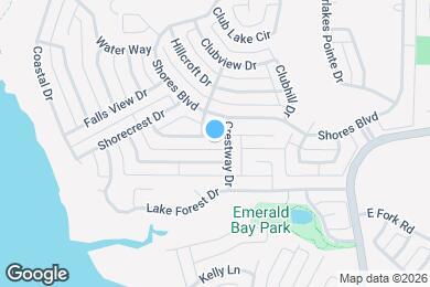 Map image of the property - 2075 Crestlake Dr