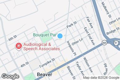 Map image of the property - 377 Laura St
