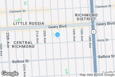 Map image of the property - 475 18th Ave