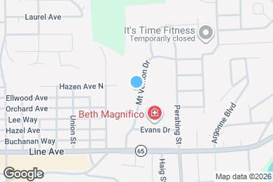 Map image of the property - 346 Mt Vernon Dr
