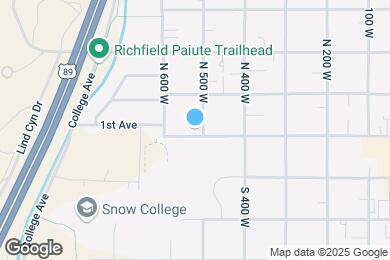Map image of the property - 109 N 500 W