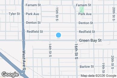 Map image of the property - 1465 Green Bay St