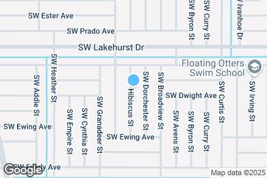 Map image of the property - 1133 SW Hibiscus St