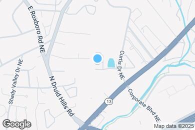 Map image of the property - 1291 Keys Lake Dr NE