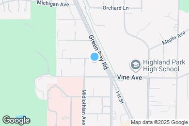 Map image of the property - 544 Onwentsia Ave