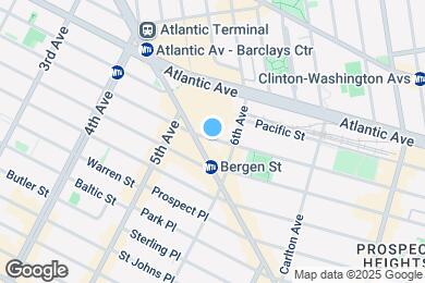 Map image of the property - 470 Dean St