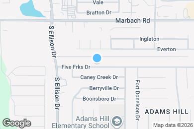 Map image of the property - 9703 Five Frks
