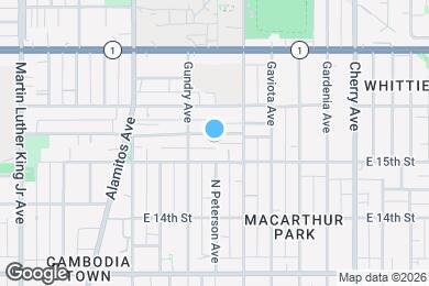 Map image of the property - 1444 E 16th St