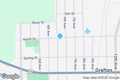 Map image of the property - 1002 5th Ave