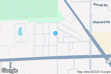 Map image of the property - 8836 N Western Ave