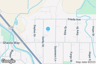 Map image of the property - 1541 Derby St