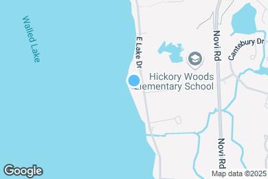 Map image of the property - 1294 E Lake Dr