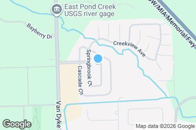 Map image of the property - 11981 Springbrook Ct