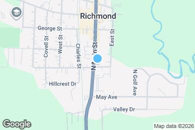 Map image of the property - 10102 N Main St