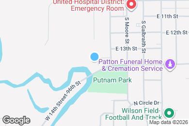 Map image of the property - 114 W 14th St