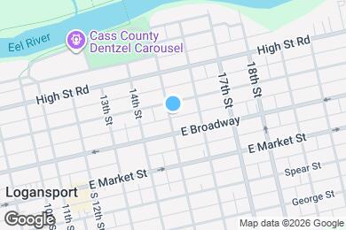 Map image of the property - 214 15th St