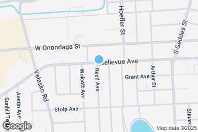 Map image of the property - 1619 Bellevue Ave