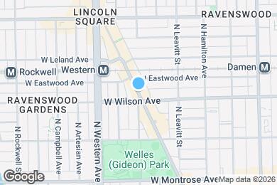 Map image of the property - 2310 W Wilson Ave