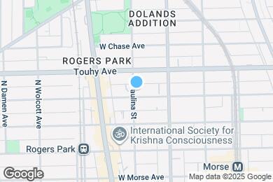 Map image of the property - 1644 W Estes Ave
