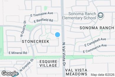 Map image of the property - 1534 E Campbell Ave