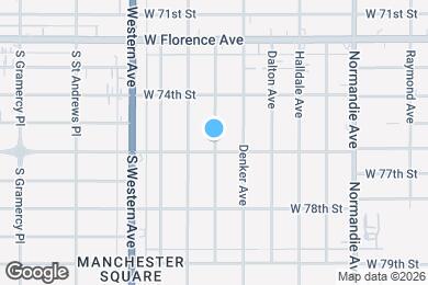 Map image of the property - 7529 La Salle Ave