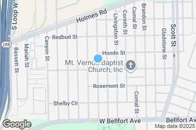 Map image of the property - 8131 Woodward St