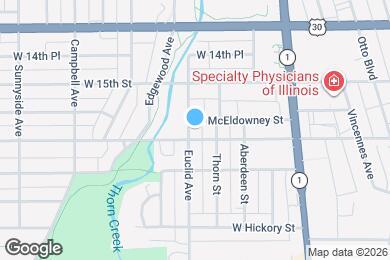 Map image of the property - 1541 Euclid Ave