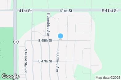 Map image of the property - 6606 E 45th St