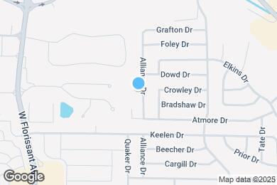 Map image of the property - 10627 Alliance Dr