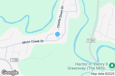 Map image of the property - 1528 Moss Creek Dr