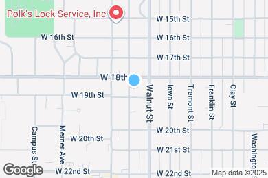 Map image of the property - 1818 Olive St