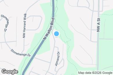 Map image of the property - 2300 Oakwood Ave