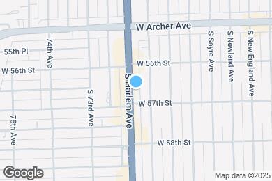 Map image of the property - 5643 S Harlem Ave