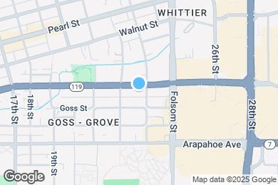 Map image of the property - 2238 Canyon Blvd