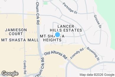 Map image of the property - 1253 Lancers Ln